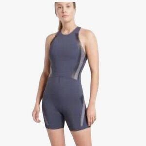 ATHLETA Allyson Felix Legend Bodysuit Romper Size 1X Blue